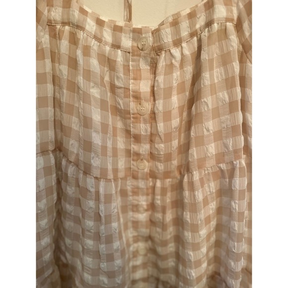 En Saison Pink Checkered Mini Dress - Picture 5 of 10